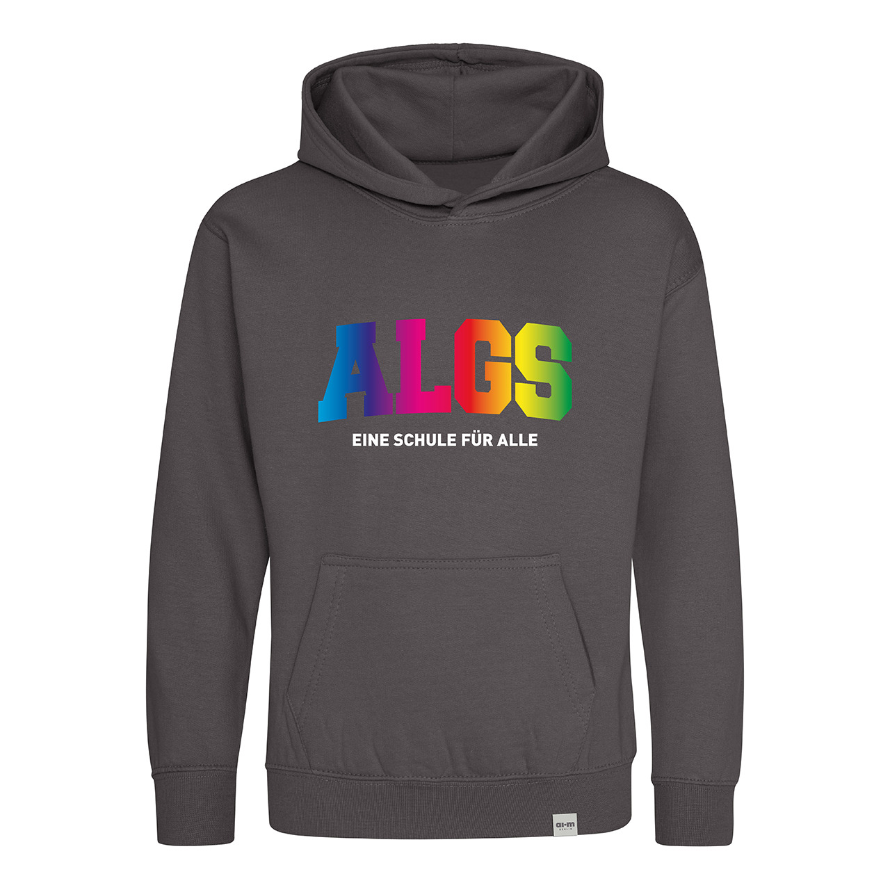 Kapuzenpullover (Hoodie) – Dunkelgrau