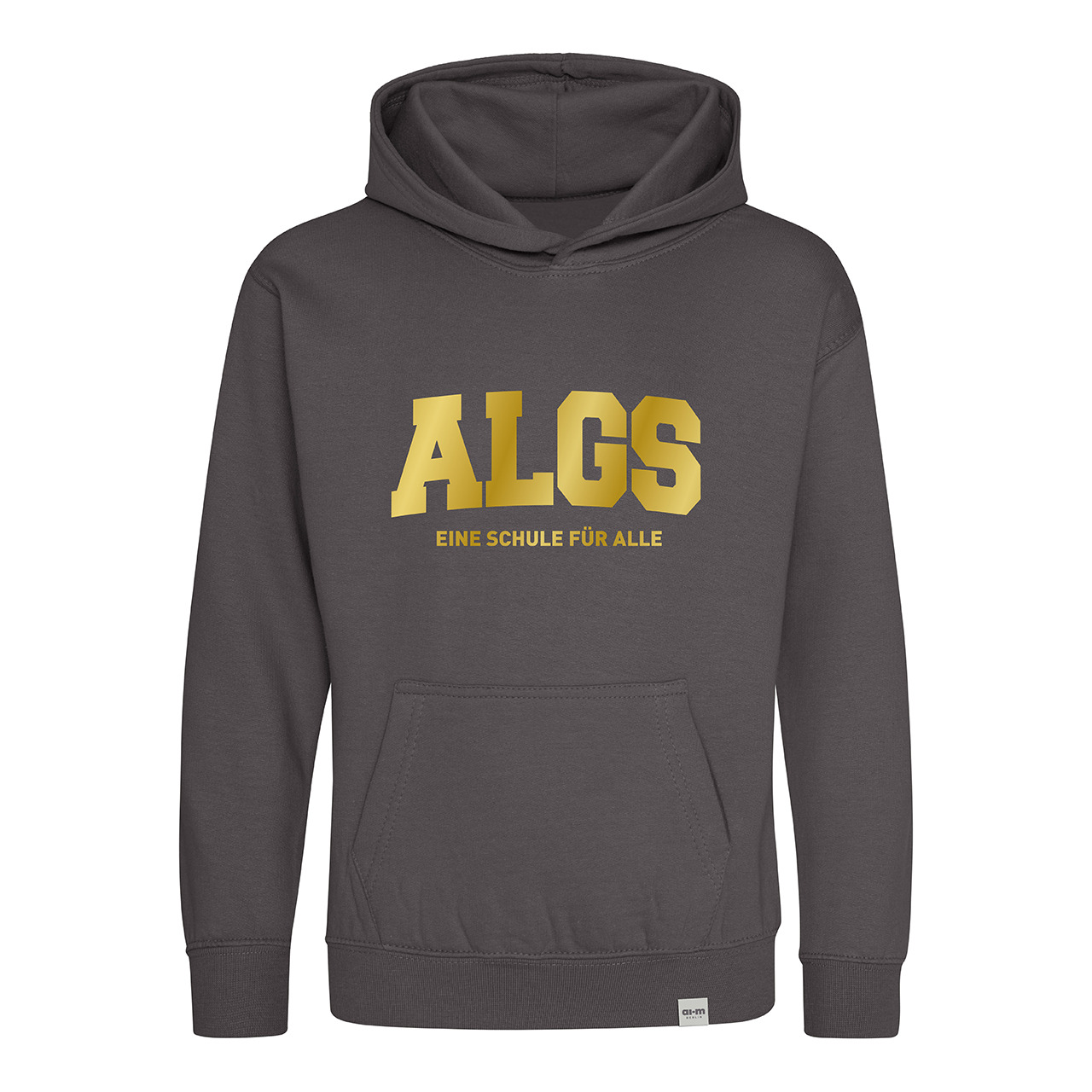 Kapuzenpullover (Hoodie) – Dunkelgrau