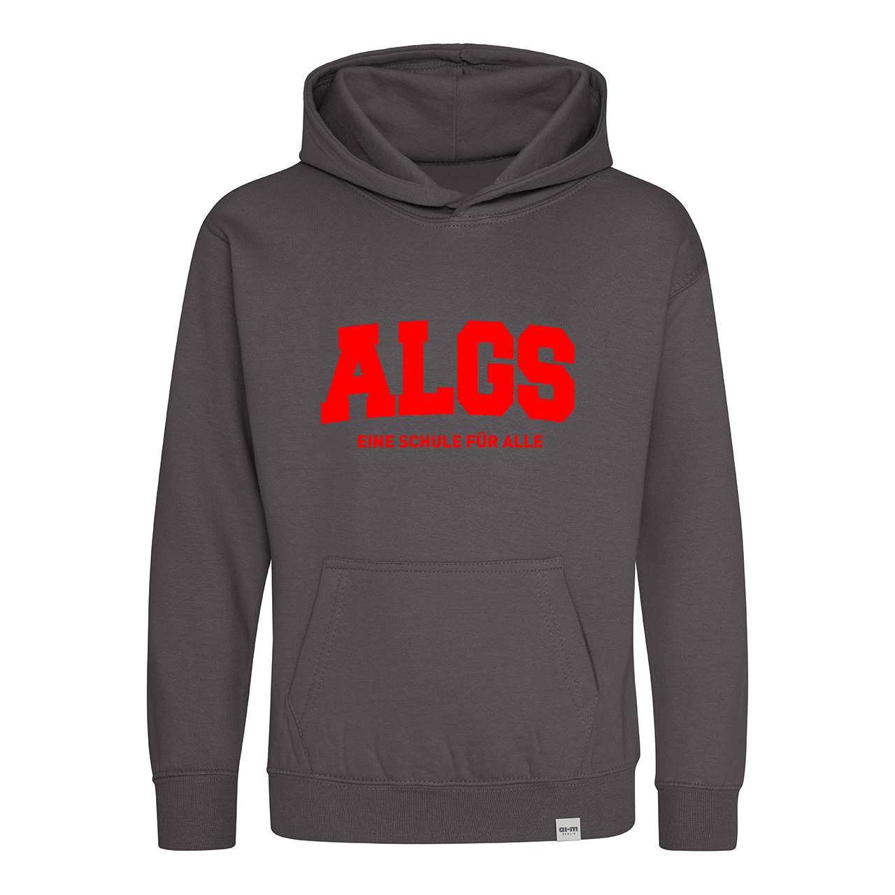 Kapuzenpullover (Hoodie) – Dunkelgrau