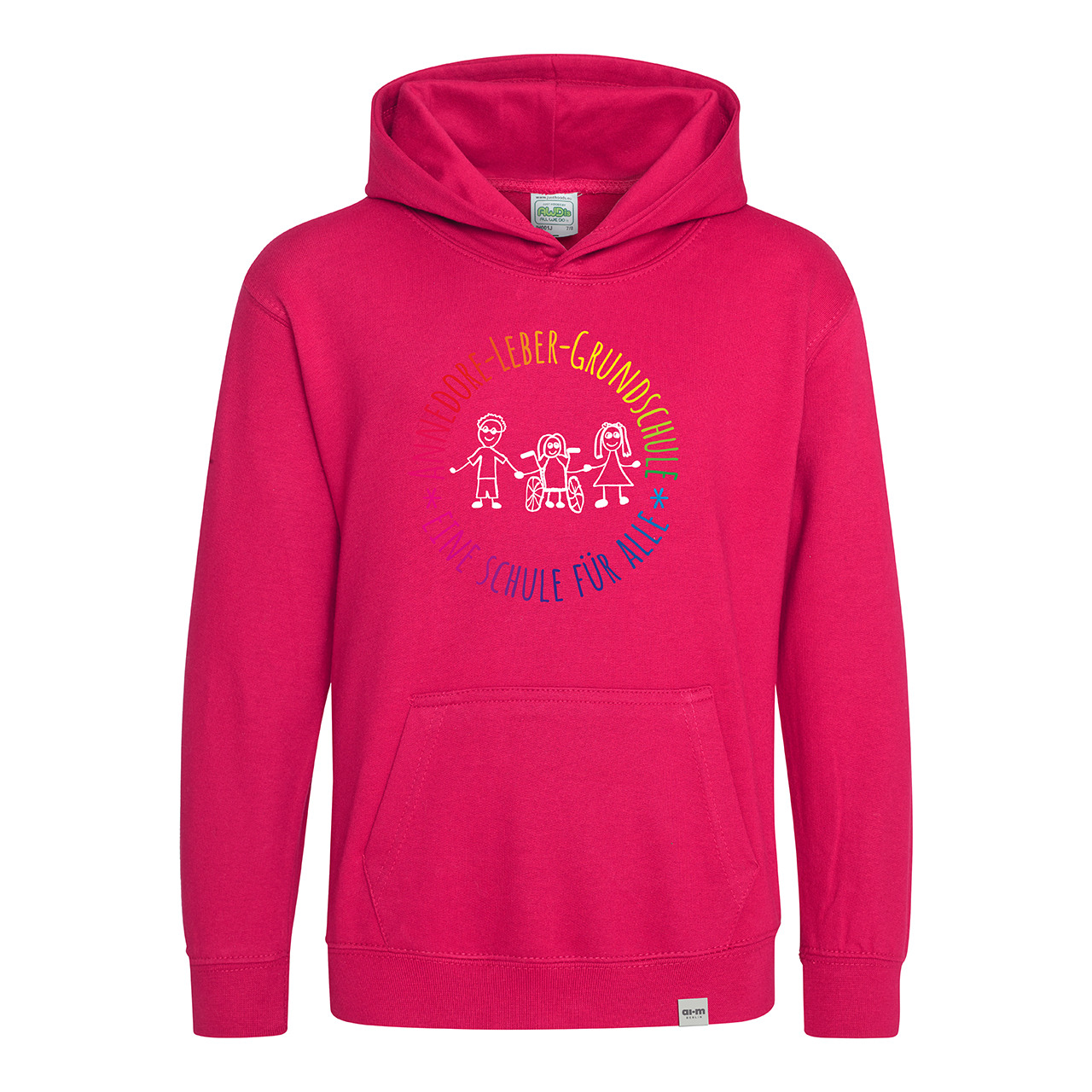 Kapuzenpullover (Hoodie) – Hotpink