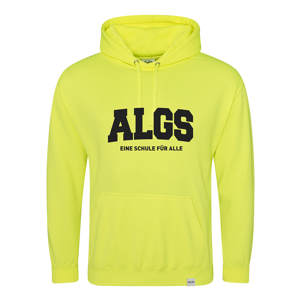 Kapuzenpullover (Hoodie) – Neongelb