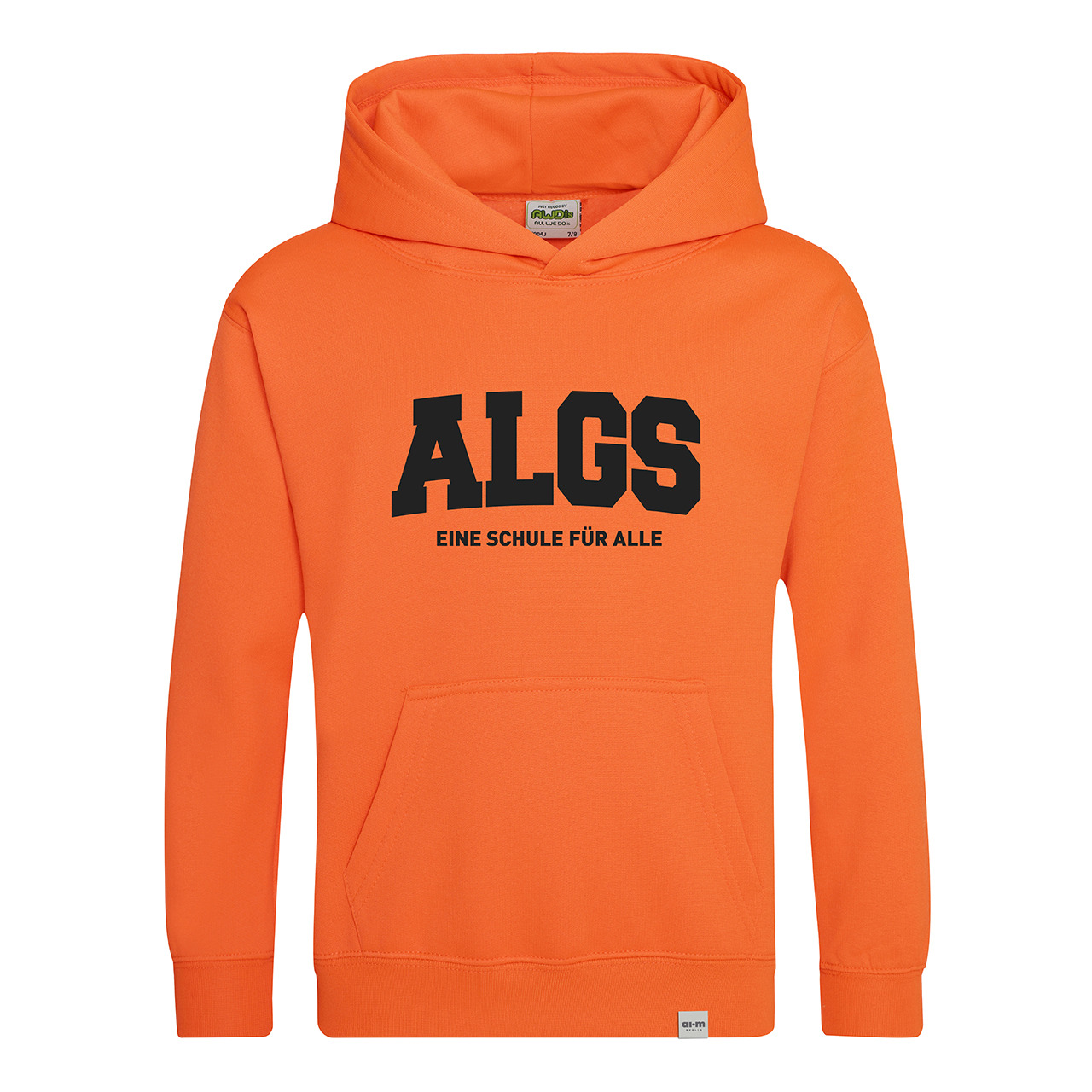 Kapuzenpullover (Hoodie) – Neonorange