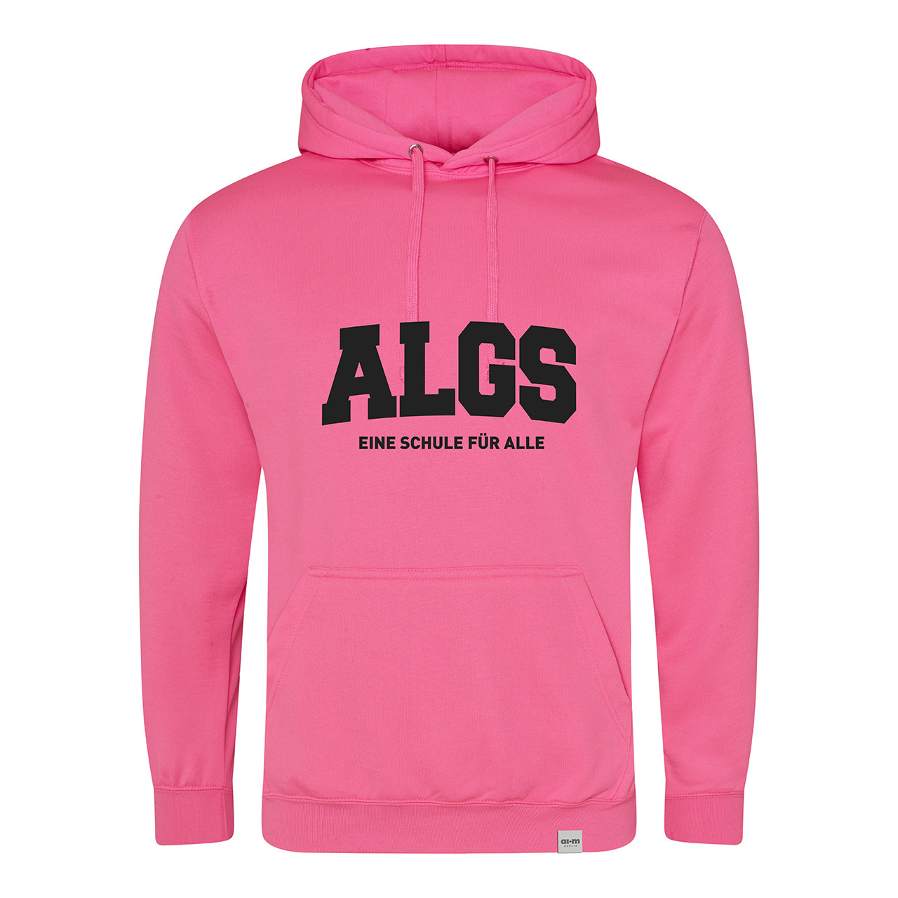 Kapuzenpullover (Hoodie) – Neonpink