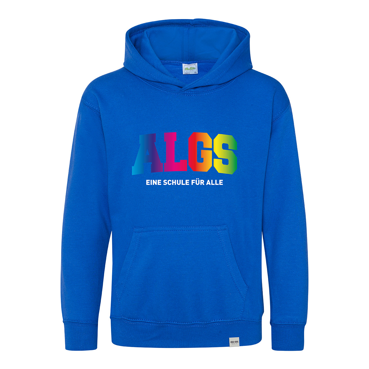 Kapuzenpullover (Hoodie) – Royalblau