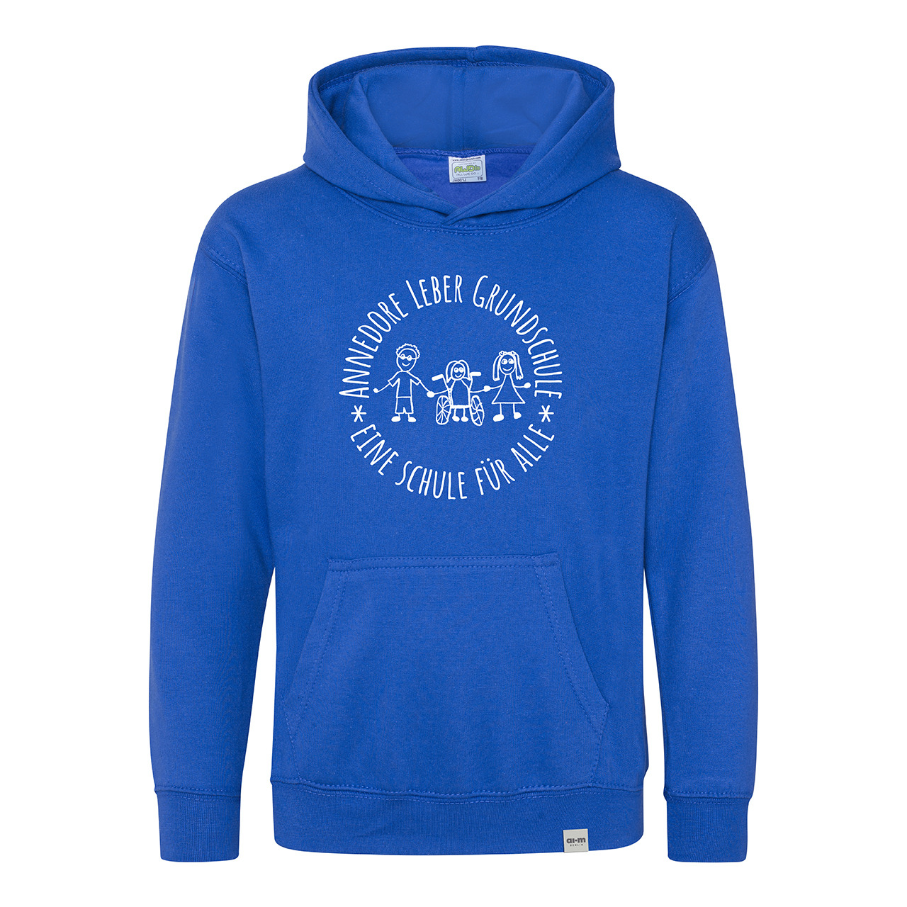 Kapuzenpullover (Hoodie) – Royalblau
