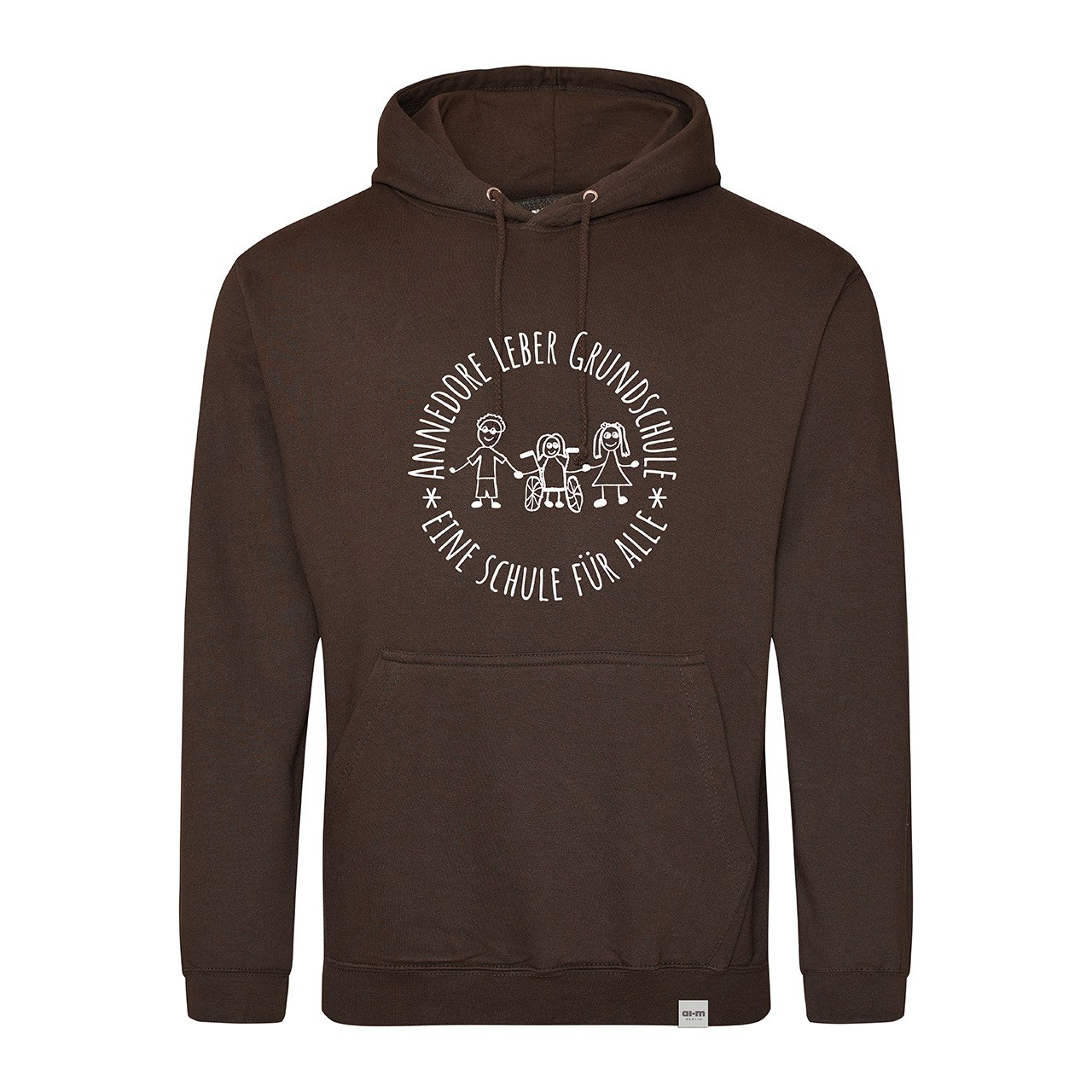 Kapuzenpullover (Hoodie) – Schokolade