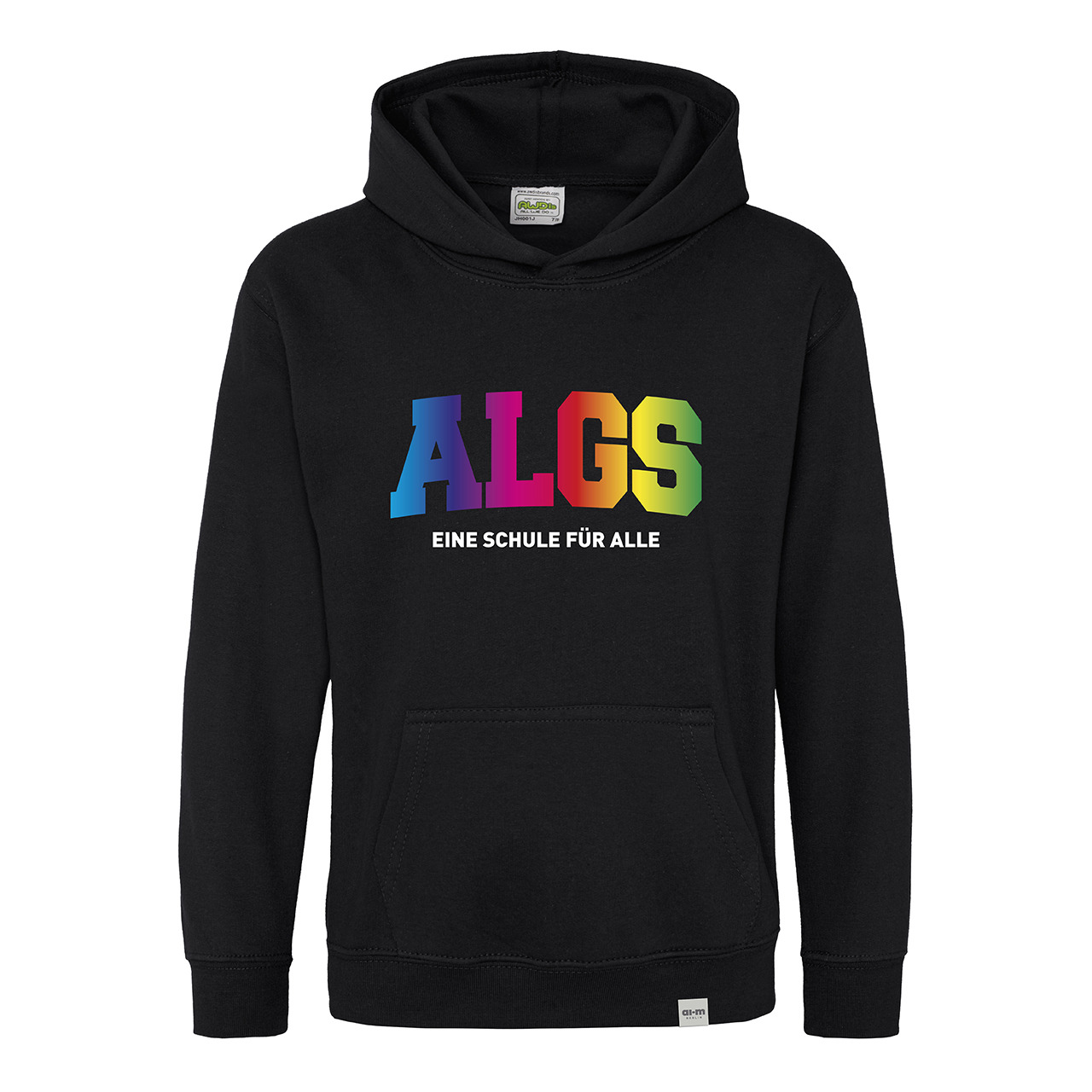 Kapuzenpullover (Hoodie) – Schwarz