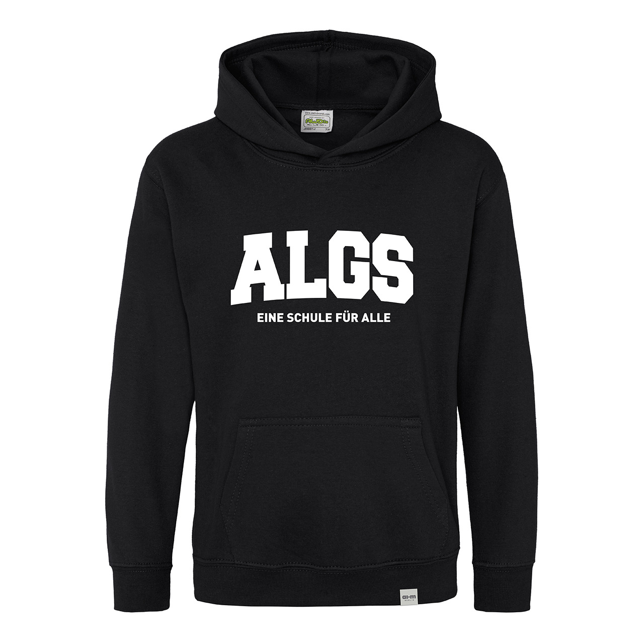 Kapuzenpullover (Hoodie) – Schwarz