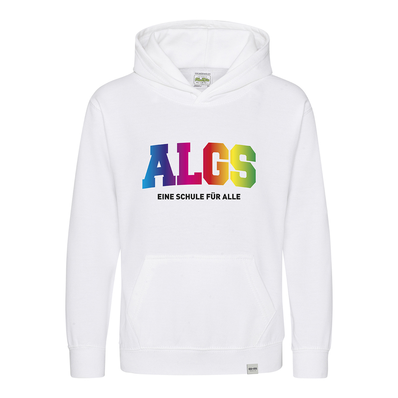 Kapuzenpullover (Hoodie) – Weiß