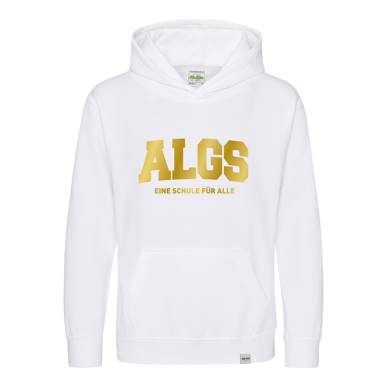 Kapuzenpullover (Hoodie) – Weiß