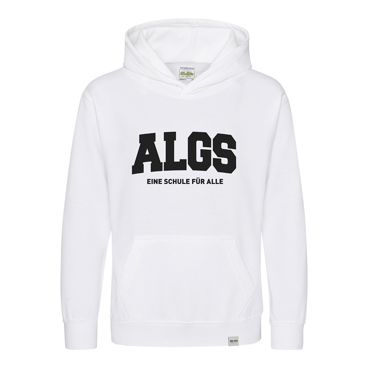 Kapuzenpullover (Hoodie) – Weiß