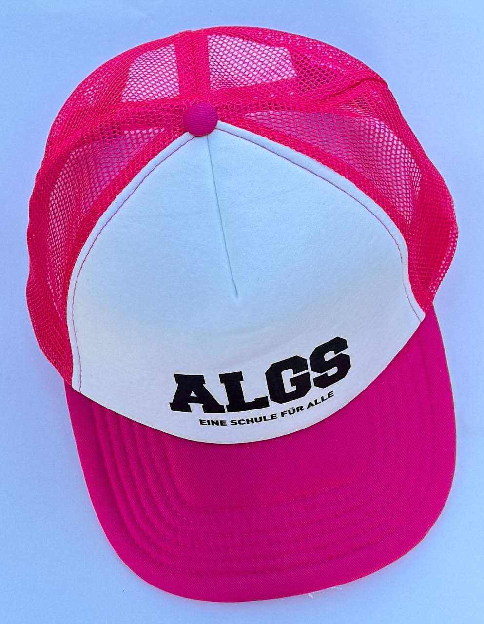 Cap (Kappe, Schirmmütze) – Fuchsia-White