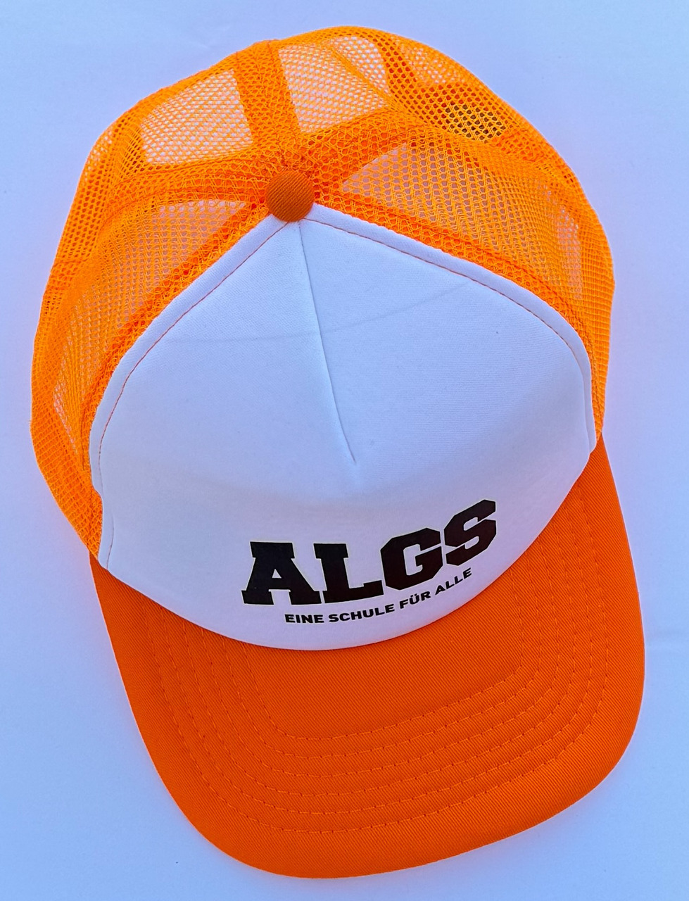 Cap (Kappe, Schirmmütze) – Orange-White