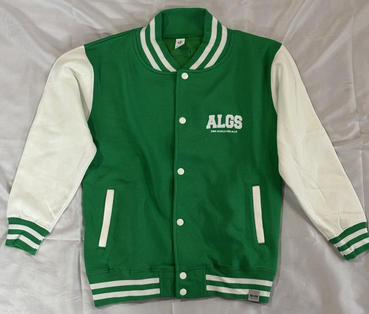 College-Jacke – Green-White