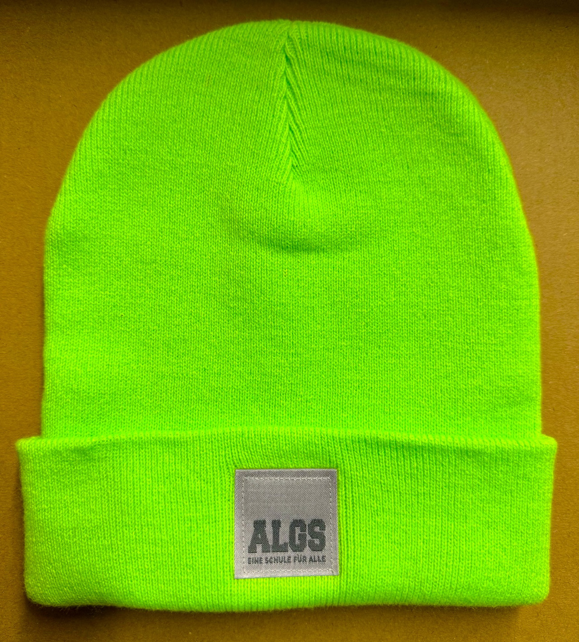 Original Cuffed Beanie – Neon-Green