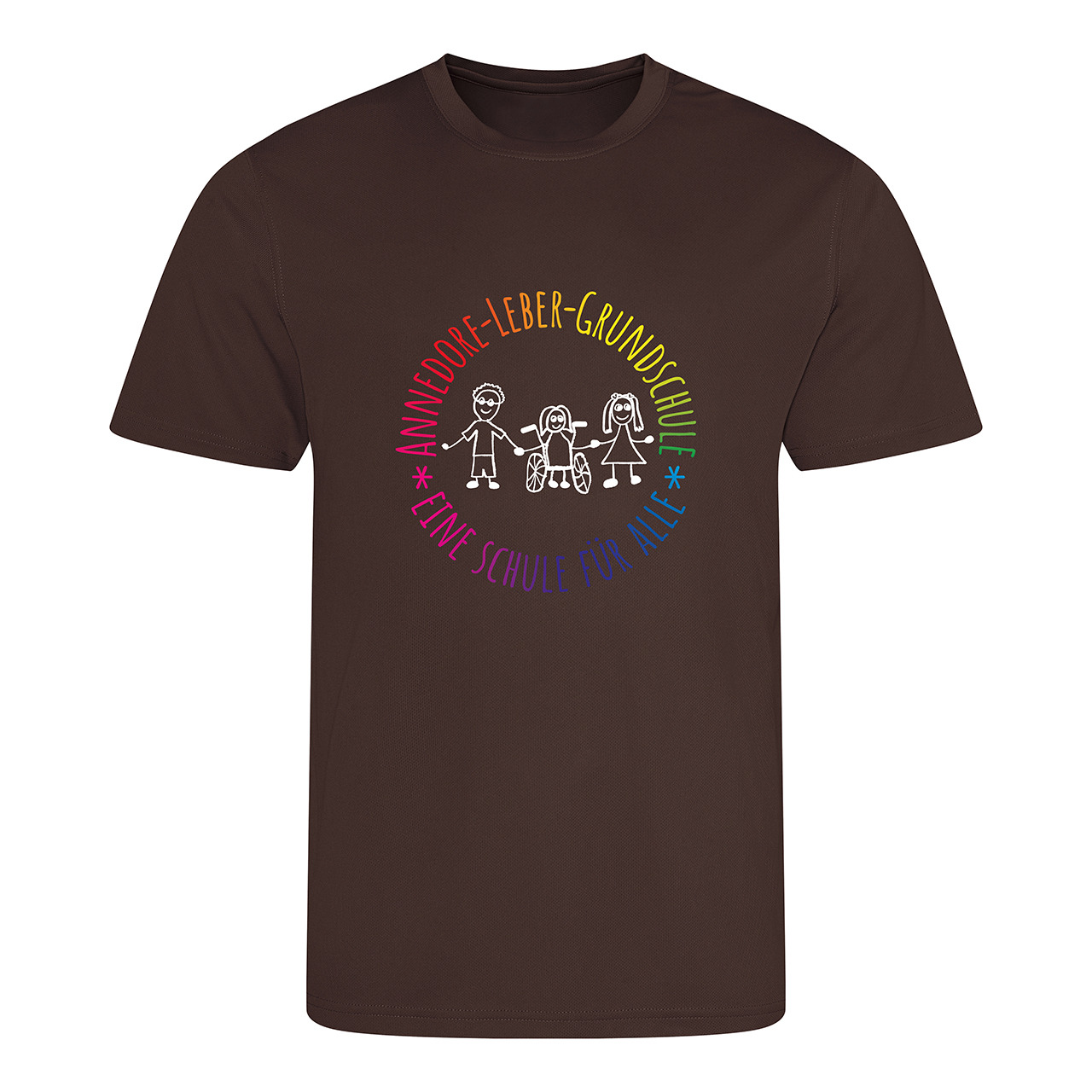 Sport-T-Shirt – Schokolade