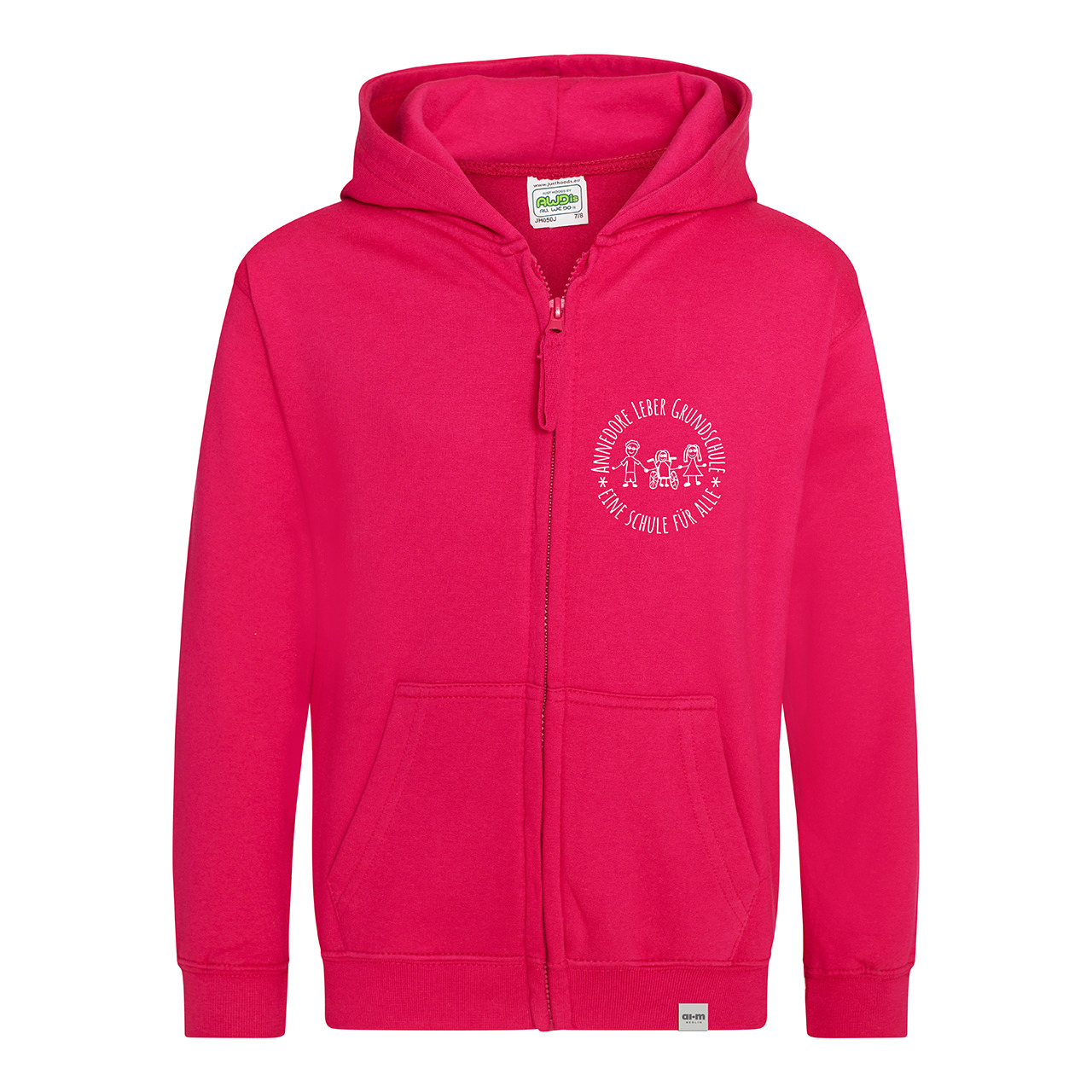 Kapuzenjacke (Zoodie) – Hotpink