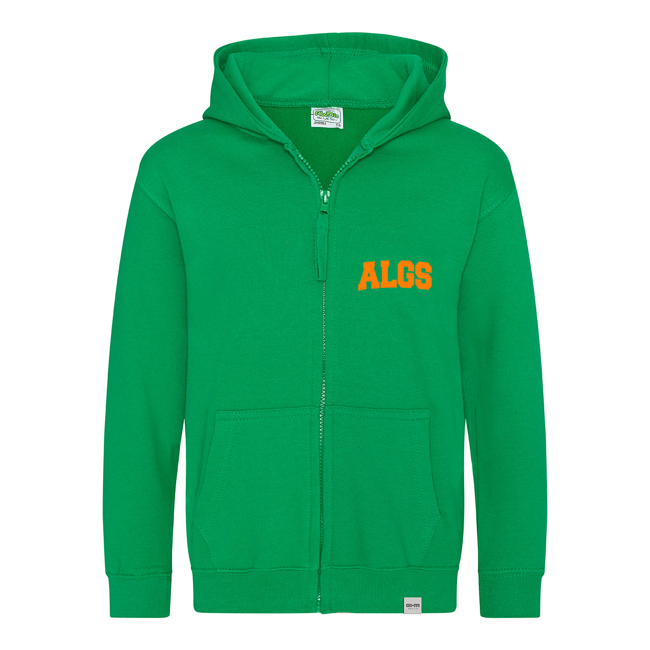 Kapuzenjacke (Zoodie) – Kellygreen