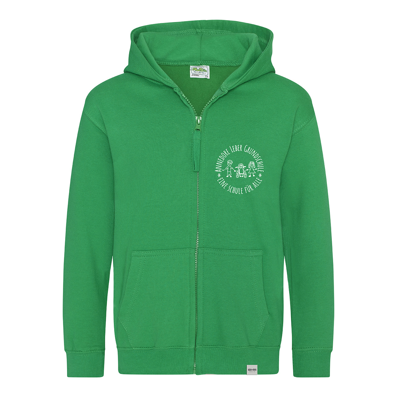 Kapuzenjacke (Zoodie) – Kellygreen